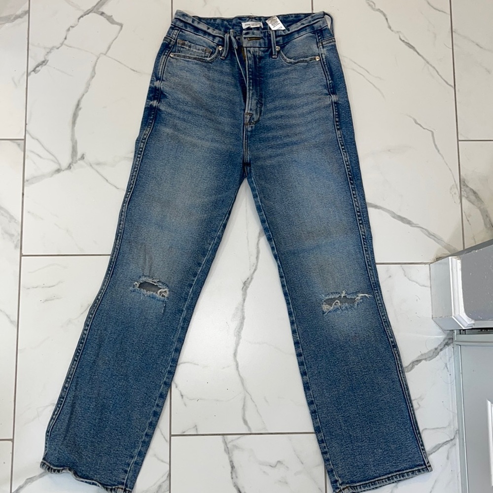 Good American high waisted jeans